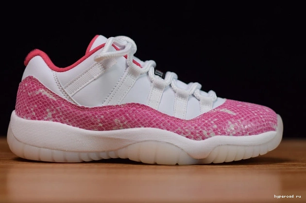 WMNS Snakeskin Pink Air 11 AH7860-106 Low Jordan 0627